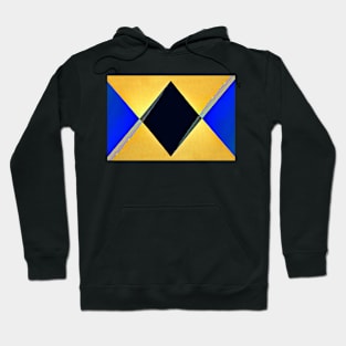 Modern art diamond pattern A Hoodie